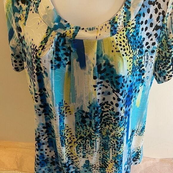 JM Collection Petite Stylish Beautiful Chic Blouse - Picture 5 of 9